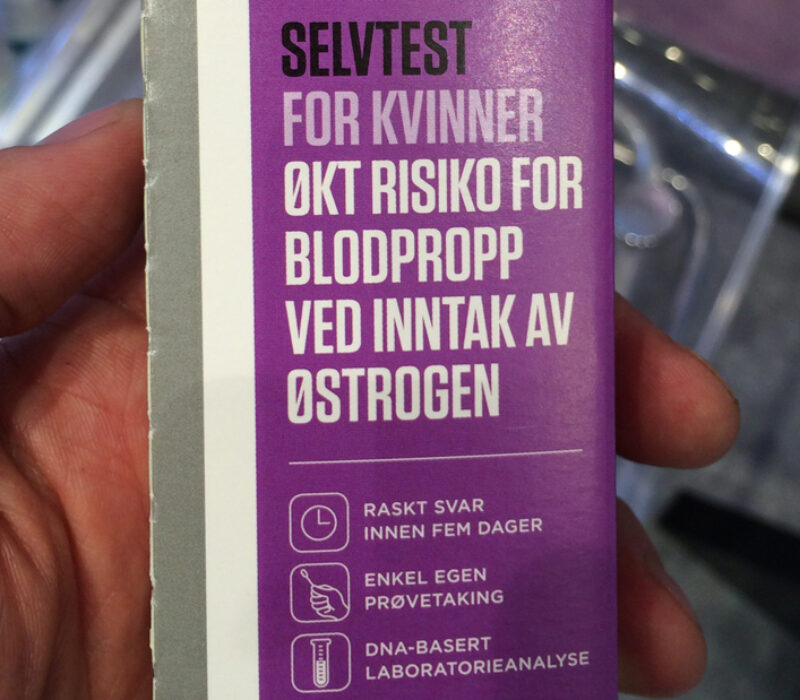 Gentest kun på resept?