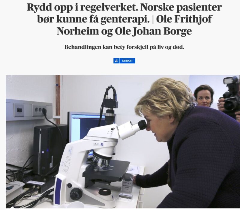 Miljødirektoratet fant løsning på tolking av regelverk for genterapi